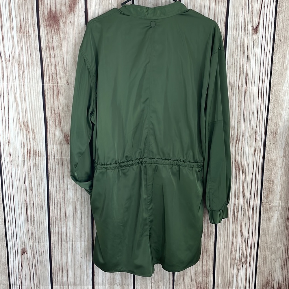 Hunter Green Zip Front Romper XL - Picture 8 of 12